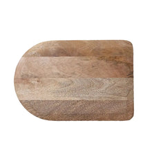 Mango Wood Arched Cheese/Cutting Board, Natural Bloomingville