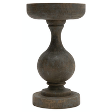 Mango Wood Candleholder - Greenhouse Home