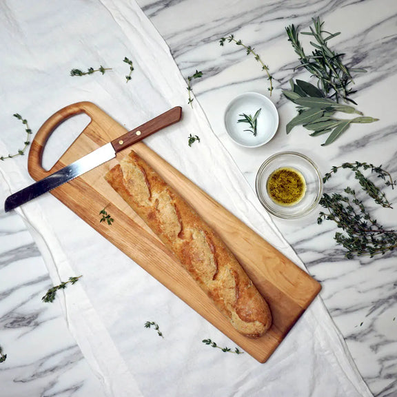 Maple Oval Handled Charcuterie Board, [product_price]- Greenhouse Home