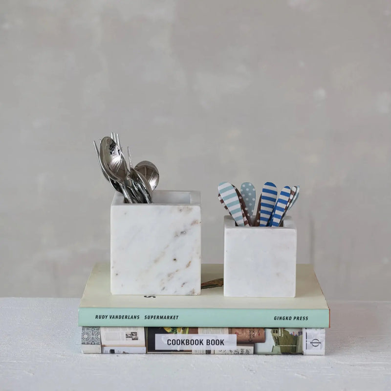Marble Container, White Greenhouse Home