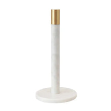 Marble Towel Holder with Brass Top, [product_price]- Greenhouse Home