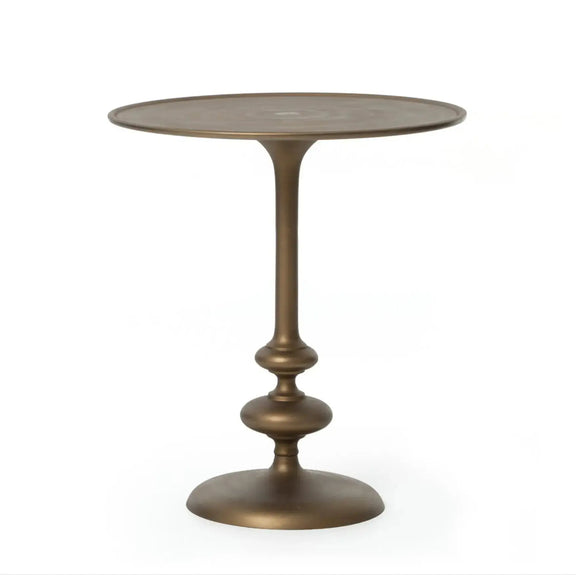 Marlow Matchstick Pedestal Table Four Hands