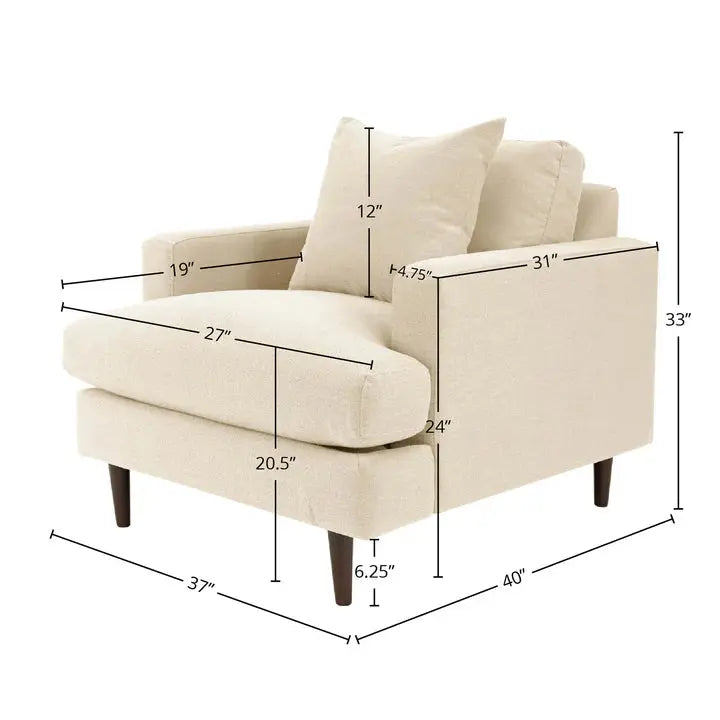 Martha Club Chair LH Imports