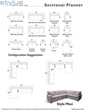 Masi 3 Seat Sofa - Greenhouse Home