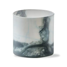 Matte Blue Marble Tealight Holder, [product_price]- Greenhouse Home