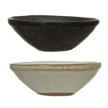 Stoneware Bowl w/Matte Finish, 2 Colors - Greenhouse Home