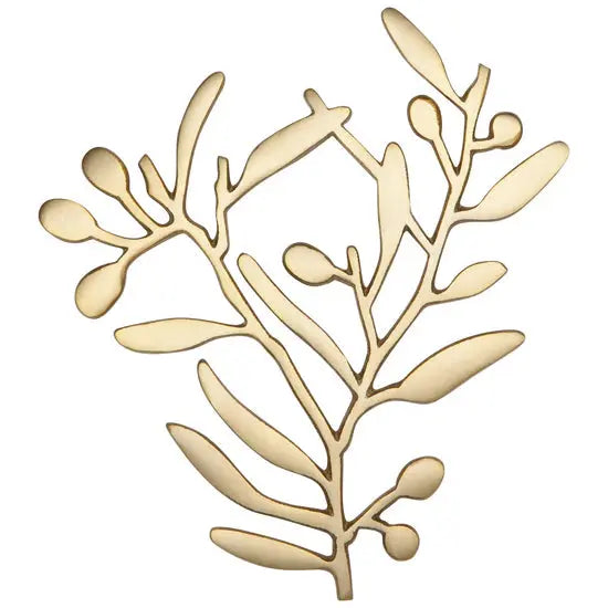 Matte Gold Metal Trivet - Greenhouse Home