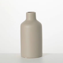 Matte Gray Bottle Vase, [product_price]- Greenhouse Home