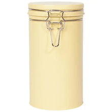 Matte Steele Sunrise Yellow Canister, [product_price]- Greenhouse Home