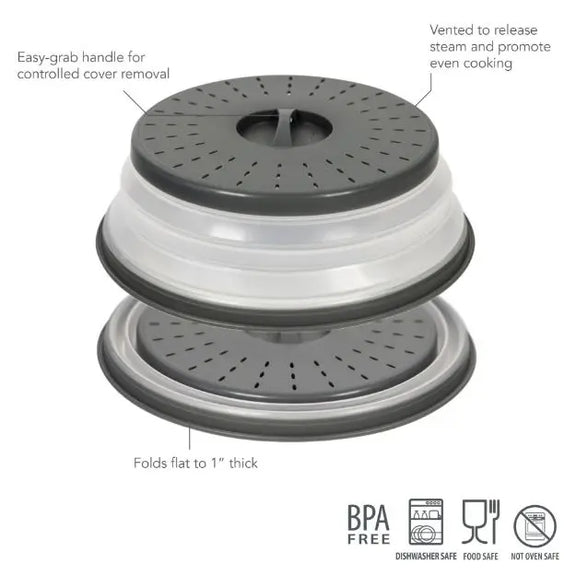 Medium Collapsible Microwave Food Cover Tovolo