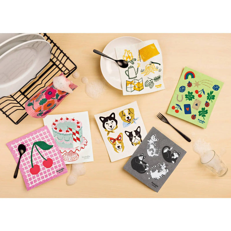 Meow & Furever Swedish Dishcloth Ecologie