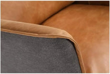 Messina Leather Arm Chair Cognac, [product_price]- Greenhouse Home