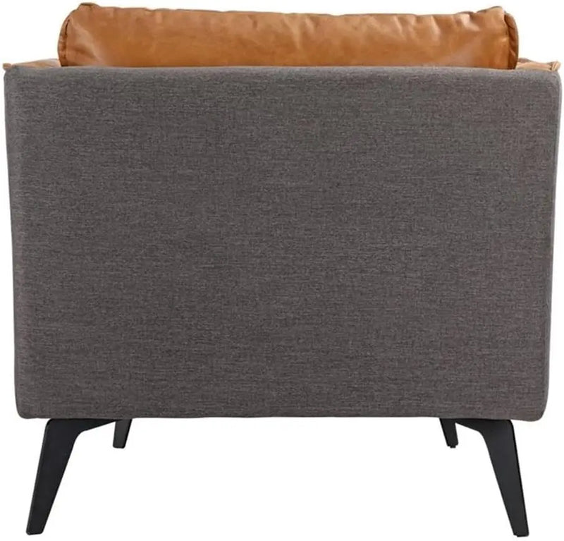 Messina Leather Arm Chair Cognac, [product_price]- Greenhouse Home