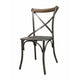 Metal Crossback Chair - Greenhouse Home
