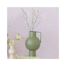 Metal Vase, Cream Bloomingville