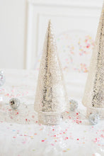 Metallic Textured LED Tree Accent Decor