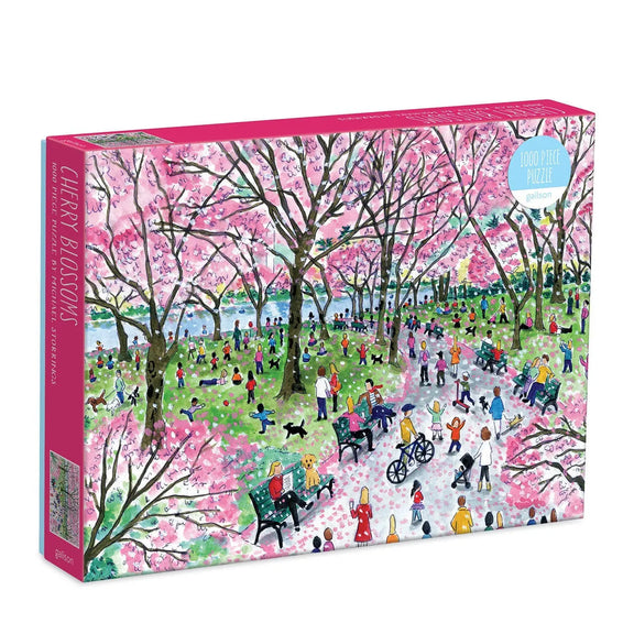 Michael Storrings Cherry Blossoms 1000 Piece Puzzle Chronicle Books