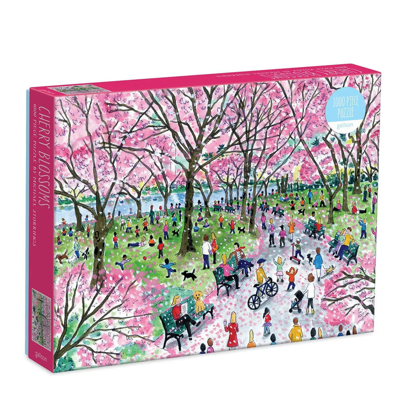 Michael Storrings Cherry Blossoms 1000 Piece Puzzle Chronicle Books