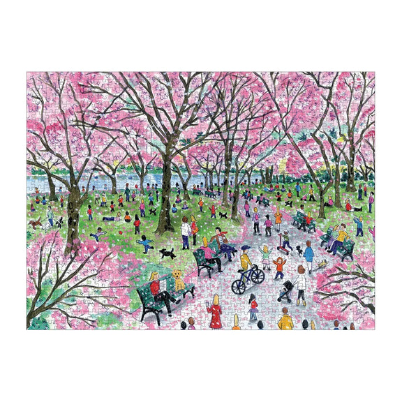 Michael Storrings Cherry Blossoms 1000 Piece Puzzle Chronicle Books