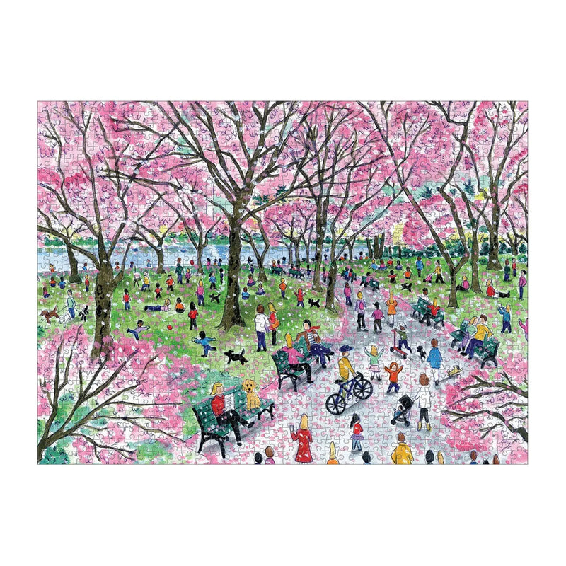 Michael Storrings Cherry Blossoms 1000 Piece Puzzle Chronicle Books
