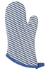 Mitt Super Narrow Stripe Oven Mitt - Greenhouse Home