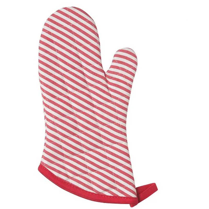 Mitt Super Narrow Stripe Oven Mitt - Greenhouse Home