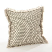 Moroccan Down Filled Tile Pillow, Natural, [product_price]- Greenhouse Home