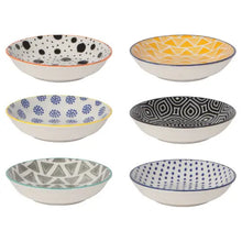 Multi Dots Pinch Bowls - Set of 6 - Greenhouse Home