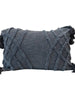 Stonewashed Cotton Blend Slub Pillow - Greenhouse Home