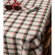 Noel Plaid Tablecloth NOW Designs
