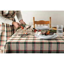Noel Plaid Tablecloth NOW Designs