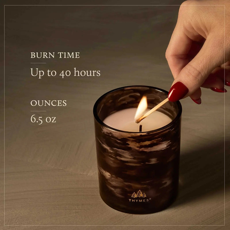 Noir Woods Poured Candle Thymes