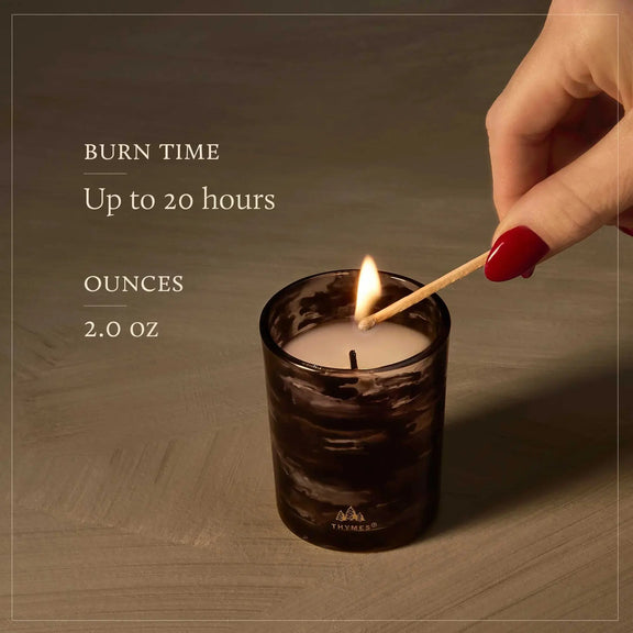 Noir Woods Poured Candle Thymes