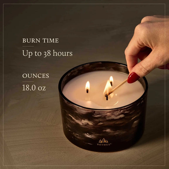 Noir Woods Poured Candle Thymes