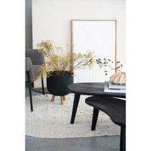 Oak Wood Framed Embossed Handmade Paper Wall Décor, [product_price]- Greenhouse Home