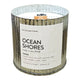 Ocean Shores Rustic Vintage Farmhouse Wood Wick Candle: 10oz Anchored Northwest