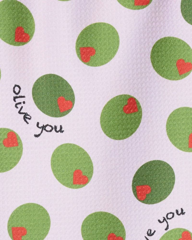 Olive You Bar Towel, [product_price]- Greenhouse Home