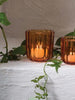 Orange Tanger Votive Holder Accent Decor