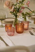 Orange Tanger Votive Holder Accent Decor