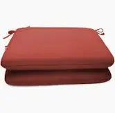 Outdoor Seat Cushion with Ties Casual Cushion