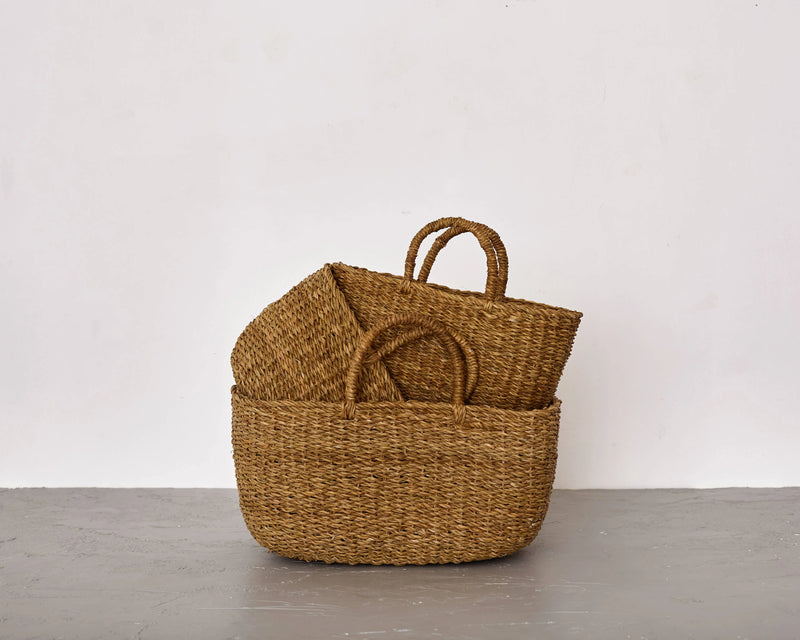 Oval Harvest Gathering Basket Will & Atlas
