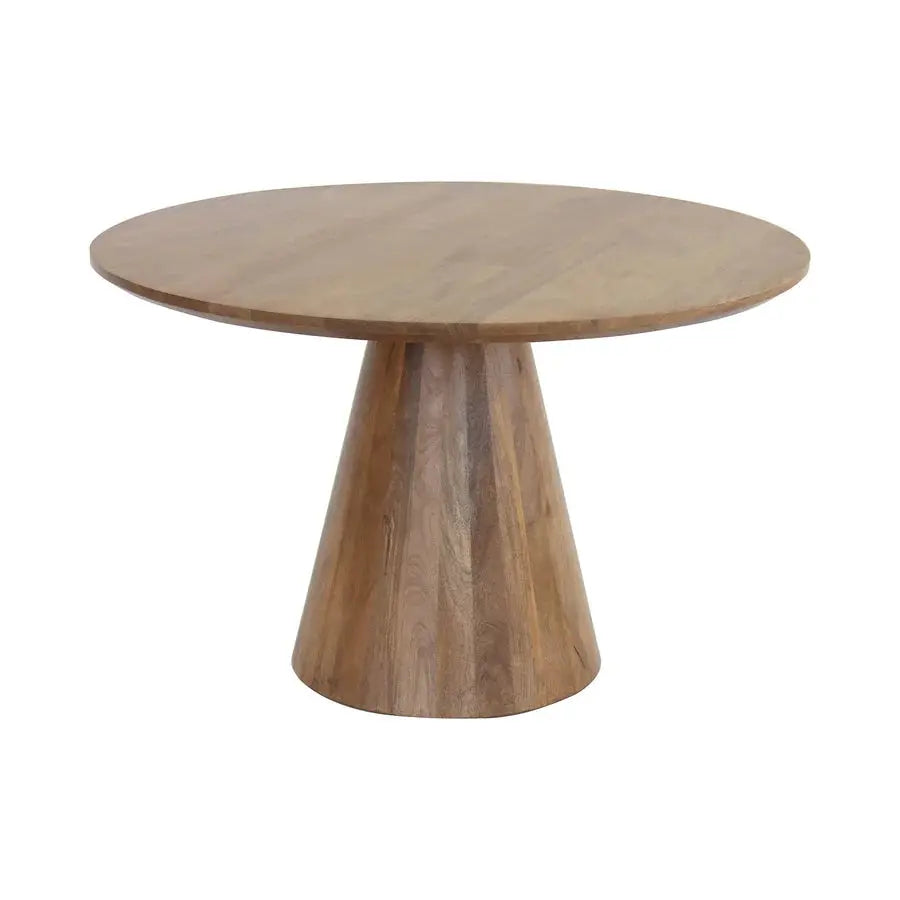 Peyton Wooden Round Dining Table - Thumbnail 3