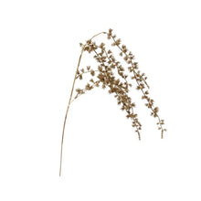 Plastic Leaf Spray w/ Champagne Finish, [product_price]- Greenhouse Home