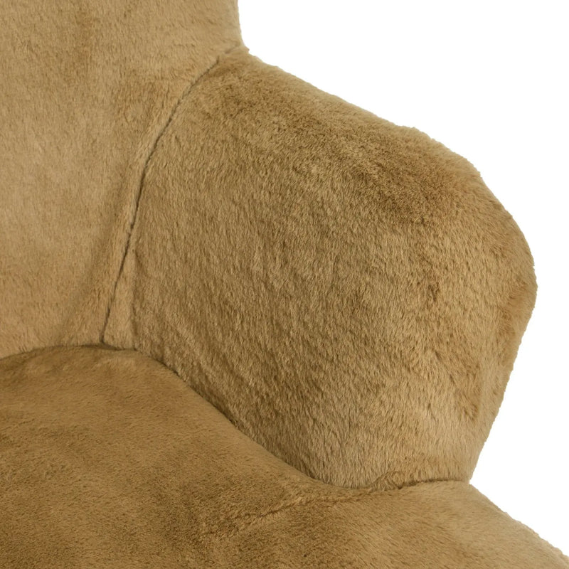 Plush Upholstered Wingback Arm Chair Greenhouse Home