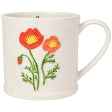 Poppy Embossed Mug Now Designs by Danica