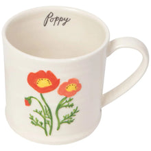 Poppy Embossed Mug Now Designs by Danica