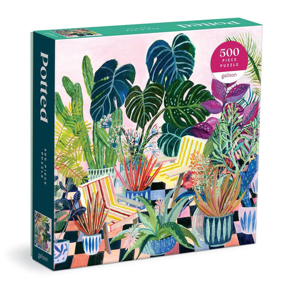 Potted 500 Piece Puzzle Chronicle Books