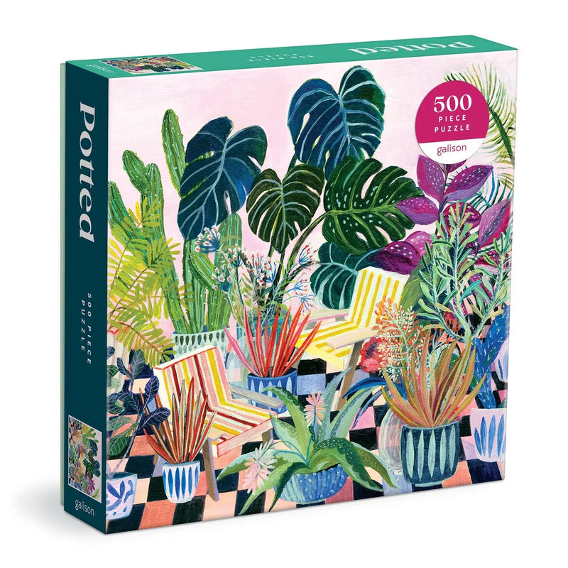 Potted 500 Piece Puzzle Chronicle Books