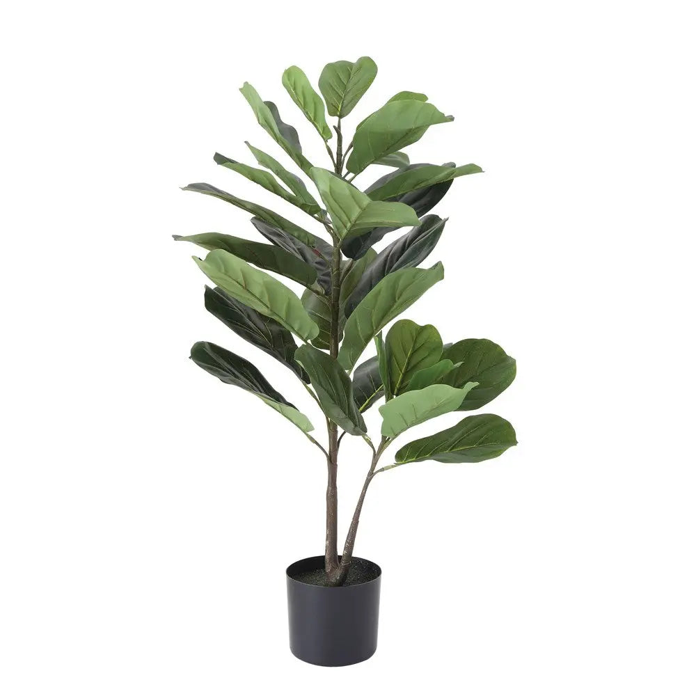 faux potted fiddle leaf fig trees Faux Fiddle Fig Leaf Plant