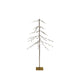 Pre-Lit Plastic Tree with Plug & 96 LED Lights, KD